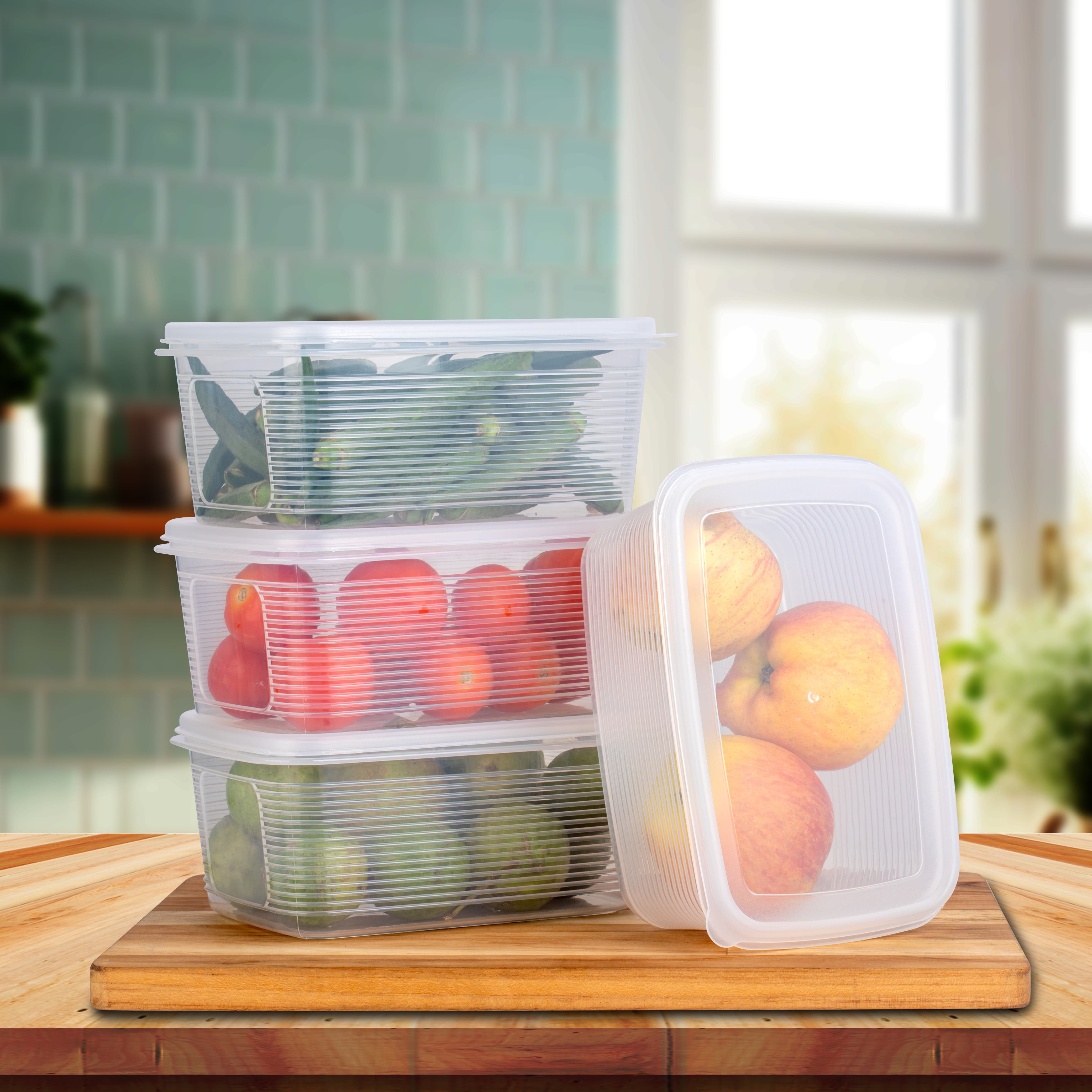 Plastic Fridge Container - 1800 ml